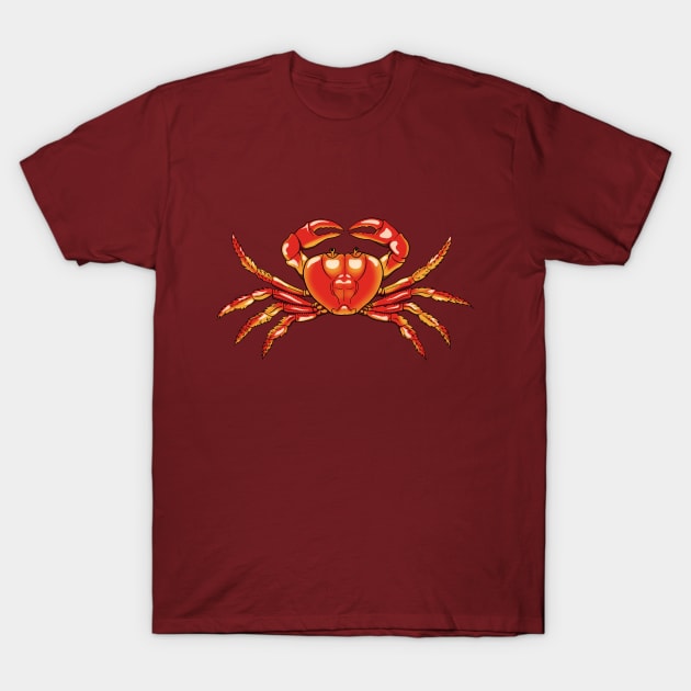 Crab isolated illustration T-Shirt by TMBTM